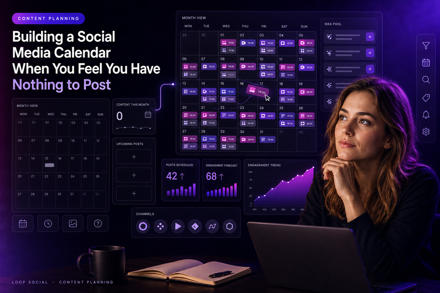 Building a Social Media Calendar When You Feel You Have Nothing to Post